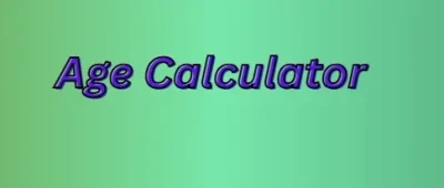 Age Calculator