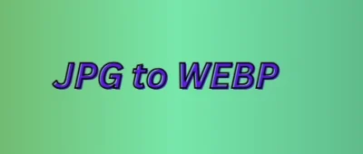 JPG to WEBP