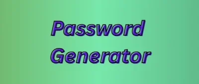 Password Generator