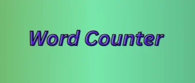 Word Counter